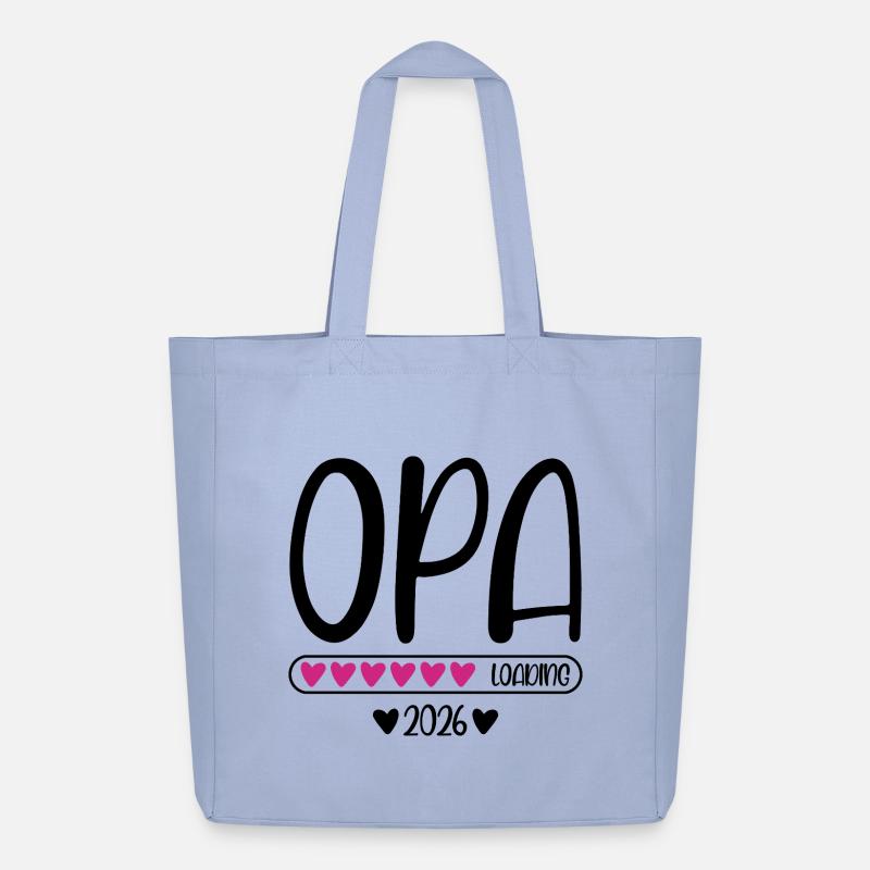 Opa 2026 loading - Midweight recycelter Stoffbeutel von Stanley/Stella - Sky