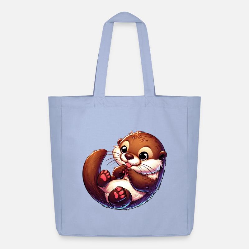 Otter - Midweight recycelter Stoffbeutel von Stanley/Stella - Sky