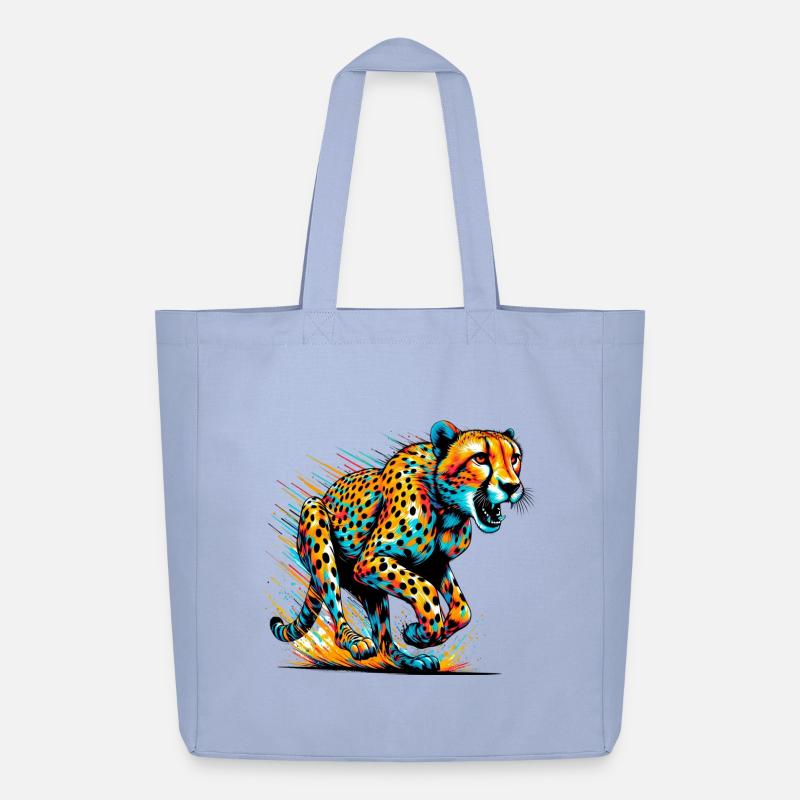 Gepard - Midweight recycelter Stoffbeutel von Stanley/Stella - Sky