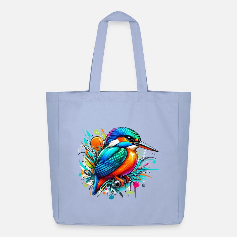 Eisvogel - Midweight recycelter Stoffbeutel von Stanley/Stella - Sky