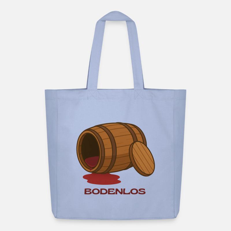 BODENLOS - Midweight recycelter Stoffbeutel von Stanley/Stella - Sky