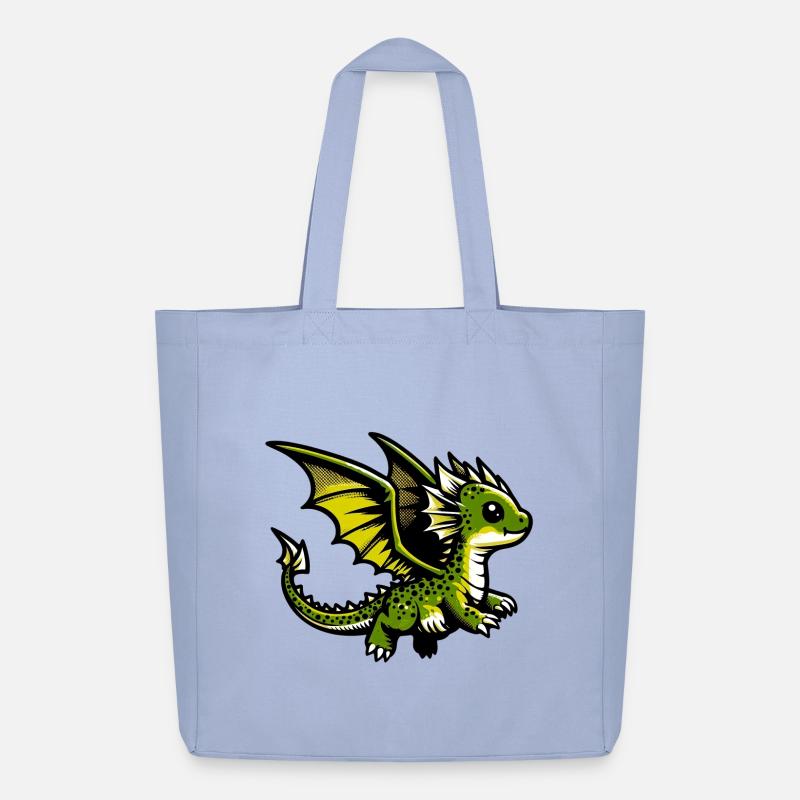 Drache - Midweight recycelter Stoffbeutel von Stanley/Stella - Sky