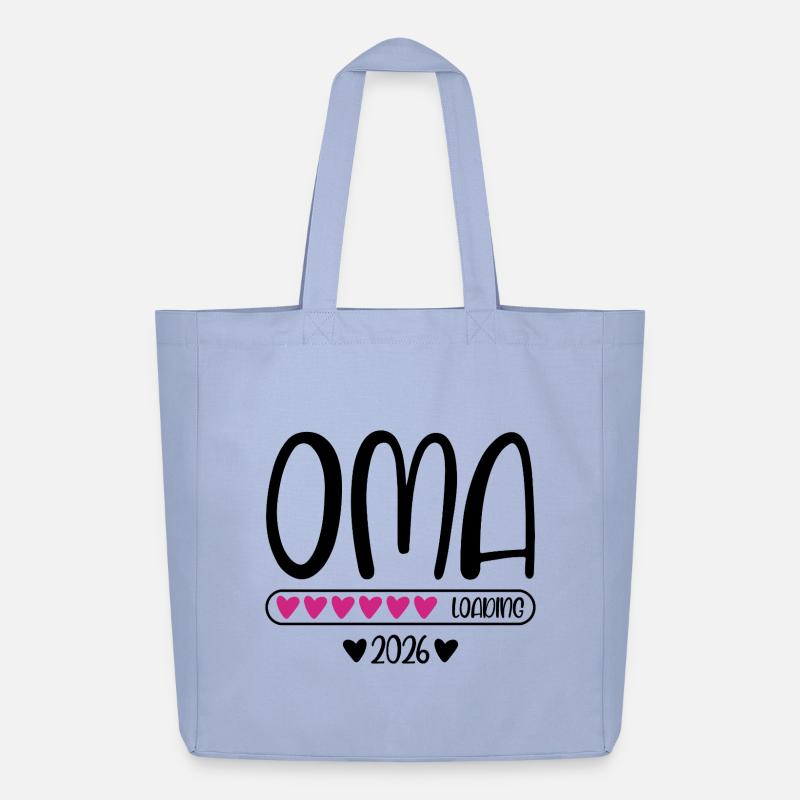 Oma 2026 loading - Midweight recycelter Stoffbeutel von Stanley/Stella - Sky