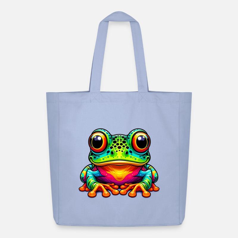 Frosch - Midweight recycelter Stoffbeutel von Stanley/Stella - Sky