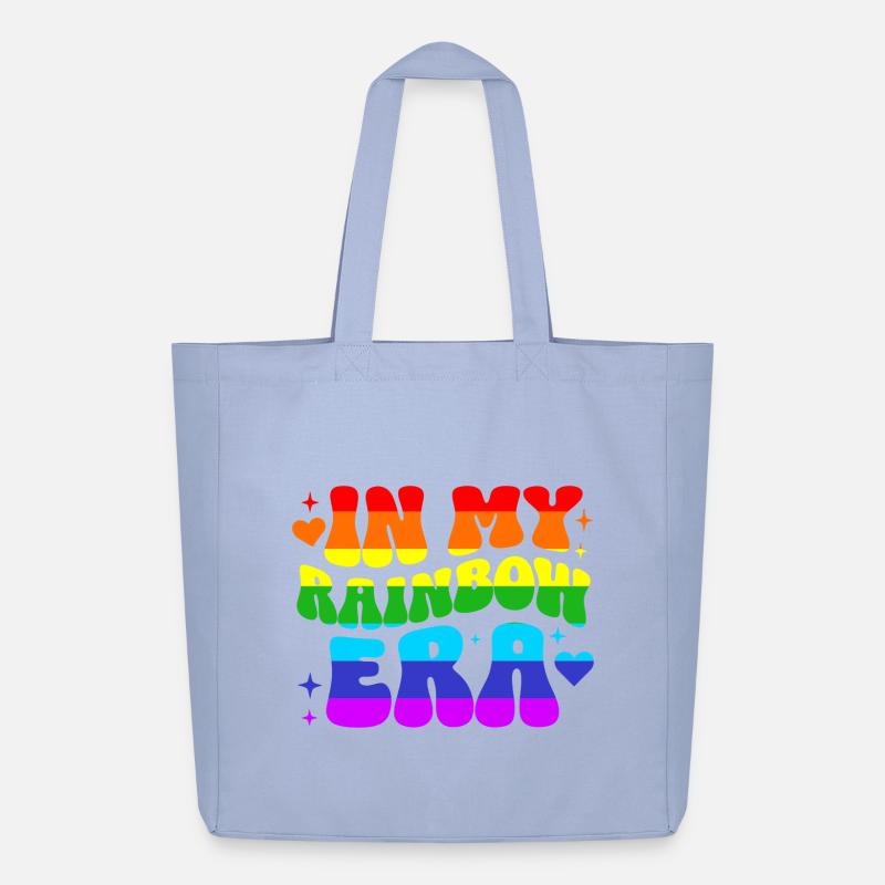 Pride Geschenk LGBTQ Regenbogen Vielfalt - Midweight recycelter Stoffbeutel von Stanley/Stella - Sky