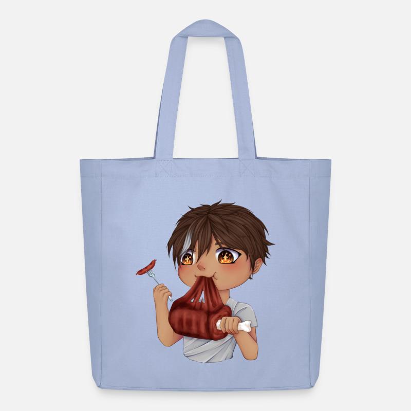 Gourmet Chibi - Midweight recycelter Stoffbeutel von Stanley/Stella - Sky