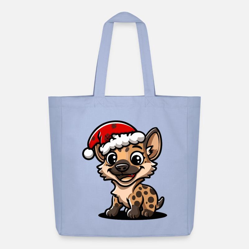Hyäne Weihnachten - Midweight recycelter Stoffbeutel von Stanley/Stella - Sky