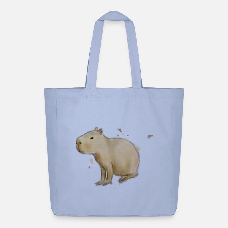 Capybara - Midweight recycelter Stoffbeutel von Stanley/Stella - Sky