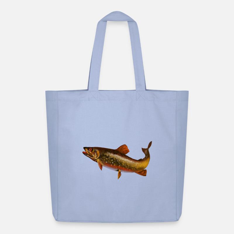 Fisch - Midweight recycelter Stoffbeutel von Stanley/Stella - Sky