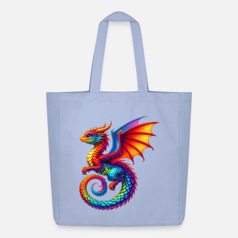 Drache - Midweight recycelter Stoffbeutel von Stanley/Stella - Sky