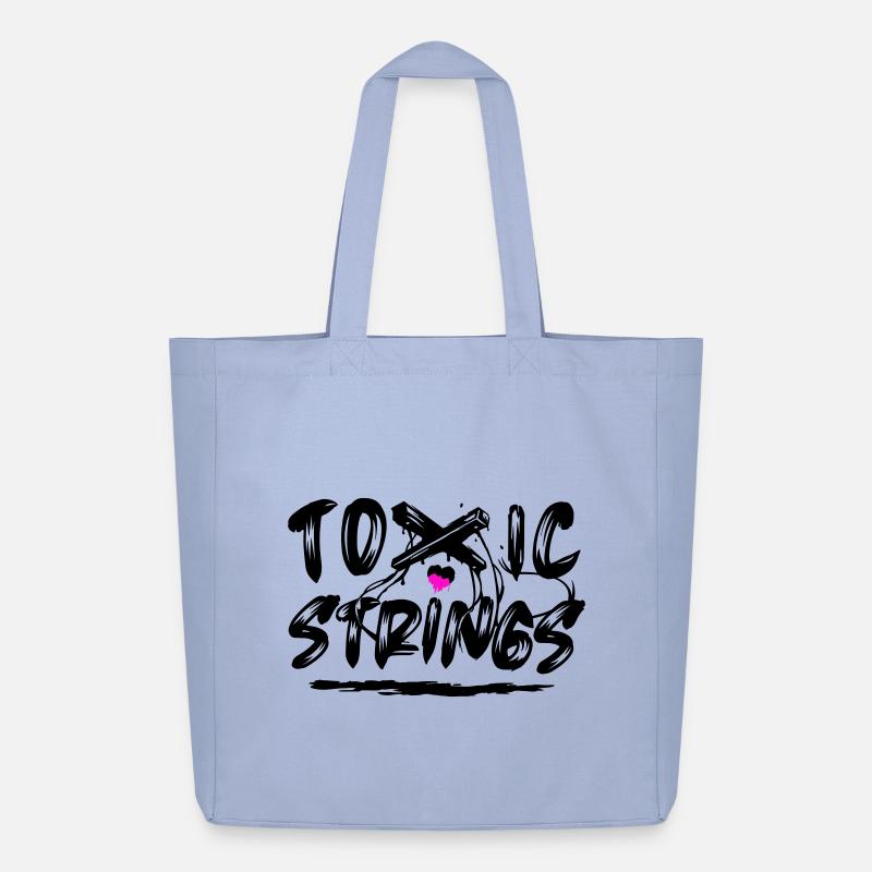 Toxic Strings 2 Farben - Midweight recycelter Stoffbeutel von Stanley/Stella - Sky