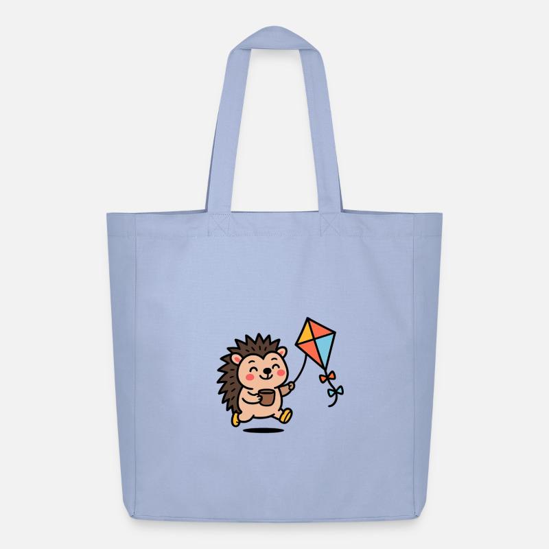 Igel mit Drachen und Becher - Midweight recycelter Stoffbeutel von Stanley/Stella - Sky