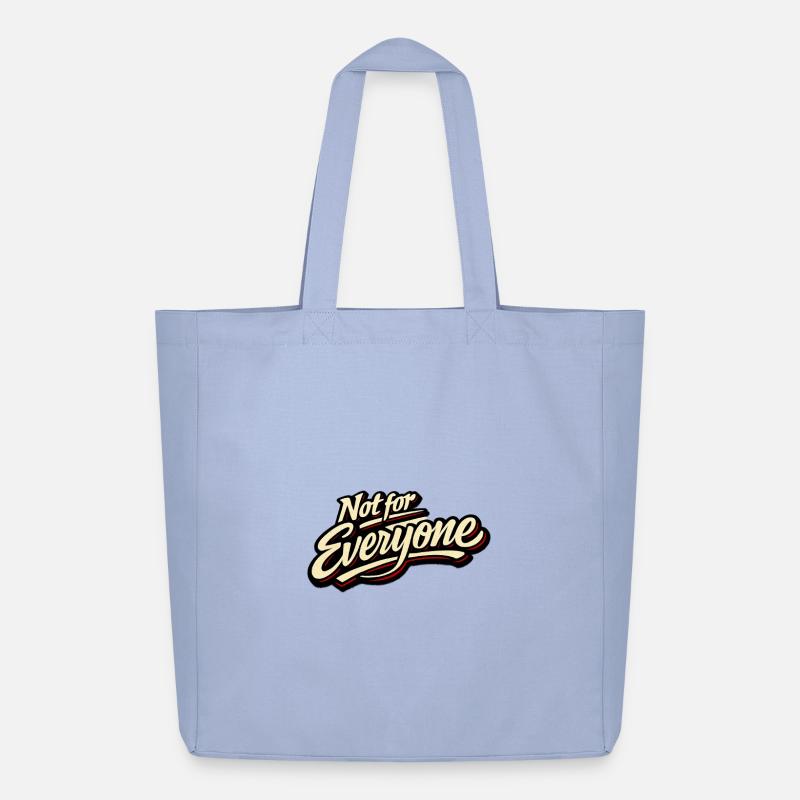 Not for Everyone Retro Script Tee - Midweight recycelter Stoffbeutel von Stanley/Stella - Sky