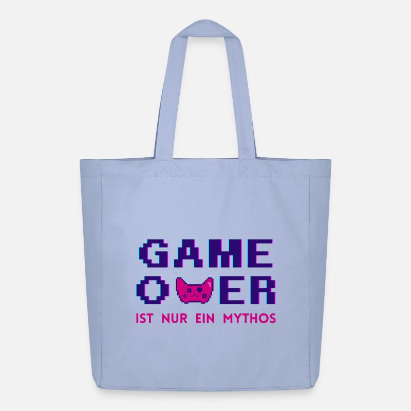 Game Over Mythos Dark Retro Pixel - Midweight recycelter Stoffbeutel von Stanley/Stella - Sky