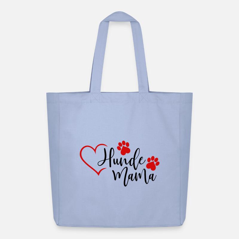 Hunde Mama  - Midweight recycelter Stoffbeutel von Stanley/Stella - Sky