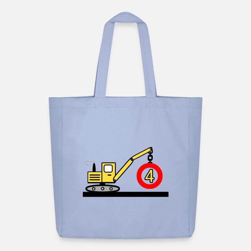 Bagger - Midweight recycelter Stoffbeutel von Stanley/Stella - Sky