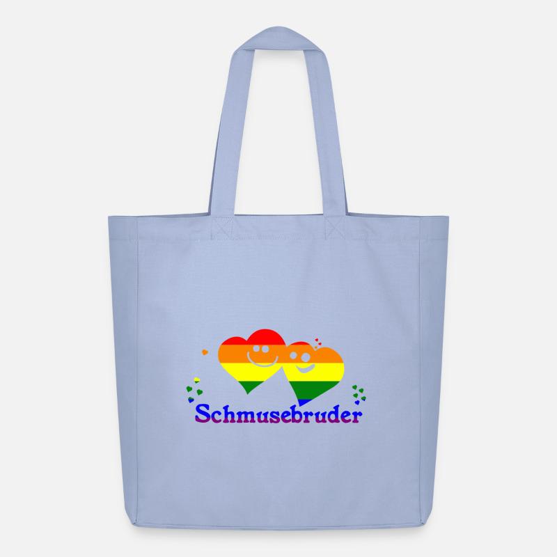 Schmusebruder - Midweight recycelter Stoffbeutel von Stanley/Stella - Sky