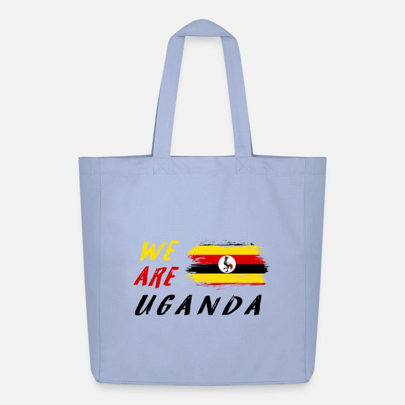 Wir sind Uganda - Midweight recycelter Stoffbeutel von Stanley/Stella - Sky