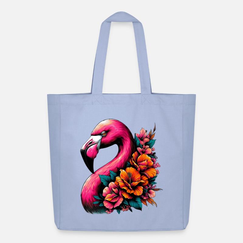 Flamingo - Midweight recycelter Stoffbeutel von Stanley/Stella - Sky