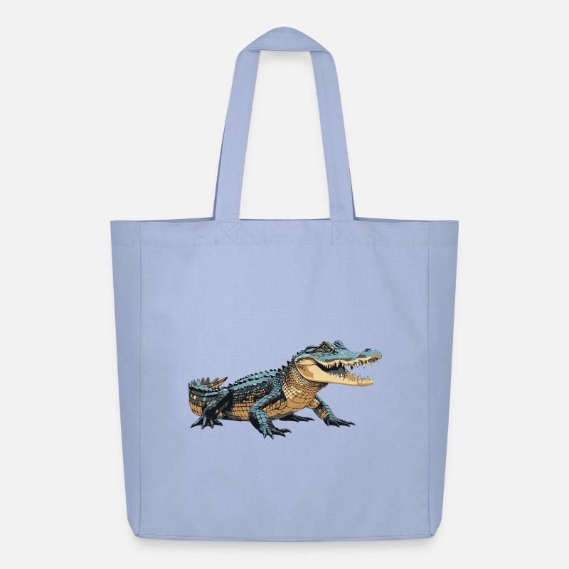 kroko3 - Midweight recycelter Stoffbeutel von Stanley/Stella - Sky