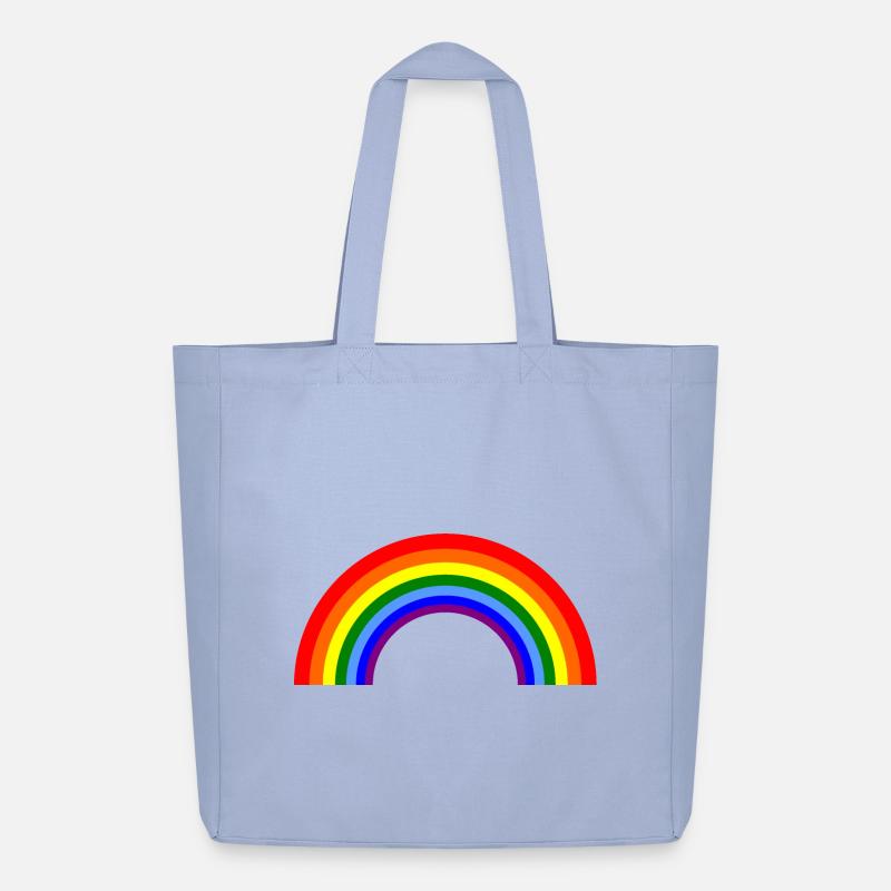 Regenbogenbogen  - Midweight recycelter Stoffbeutel von Stanley/Stella - Sky