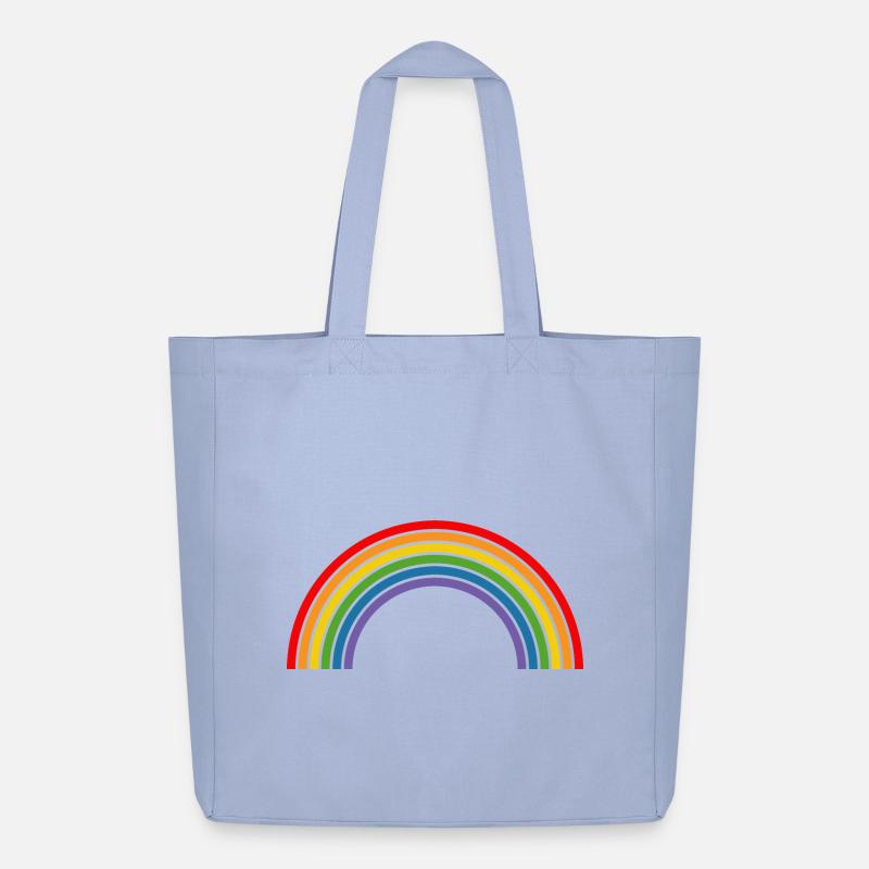 Regenbogen - Midweight recycelter Stoffbeutel von Stanley/Stella - Sky