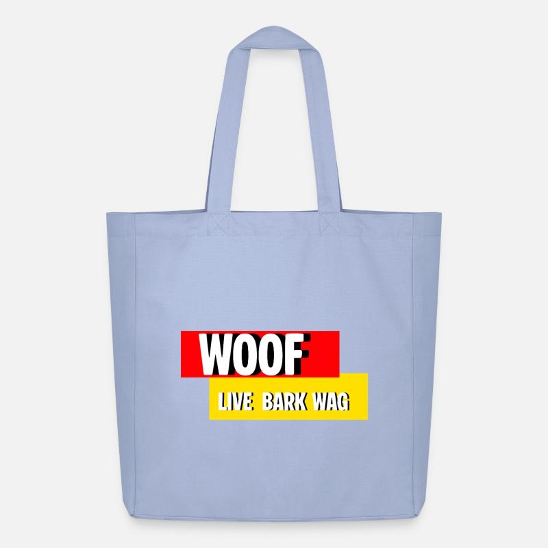 Wuff - Midweight recycelter Stoffbeutel von Stanley/Stella - Sky