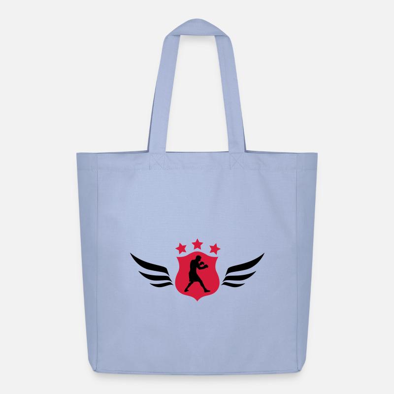 Boxing / Boxen / Boxe - Midweight Recycled Tote Bag by Stanley/Stella - sky