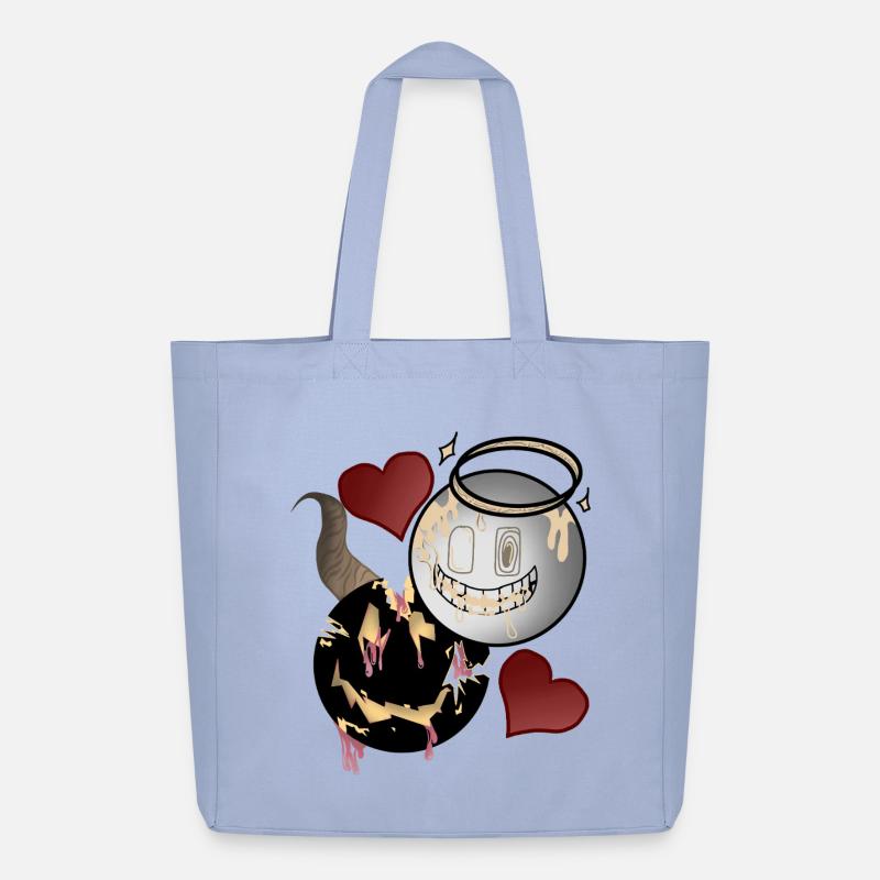 Conception d’Anges et Diables - Tote bag Stanley/Stella Midweight recyclé - ciel