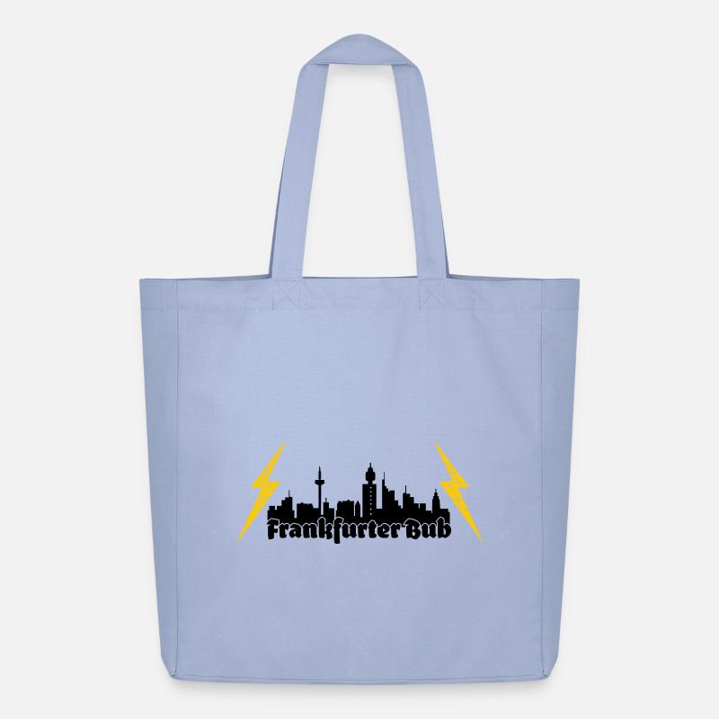 Frankfurter Bub ffm skyline - Midweight recycelter Stoffbeutel von Stanley/Stella - Sky