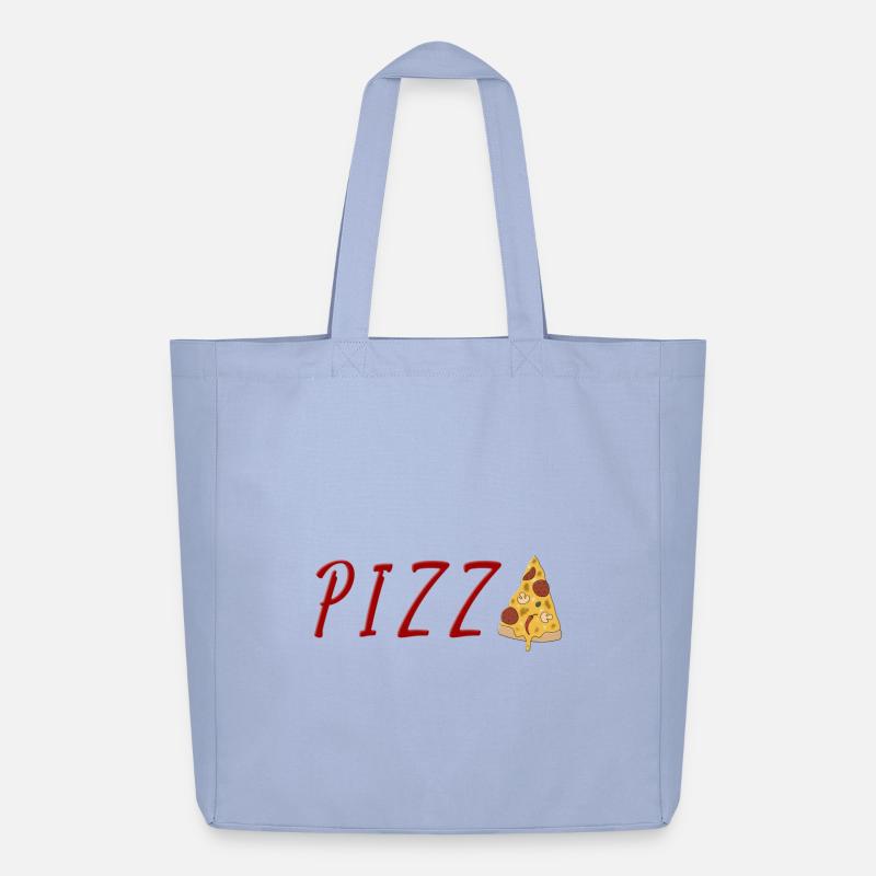 PIZZA - Midweight recycelter Stoffbeutel von Stanley/Stella - Sky