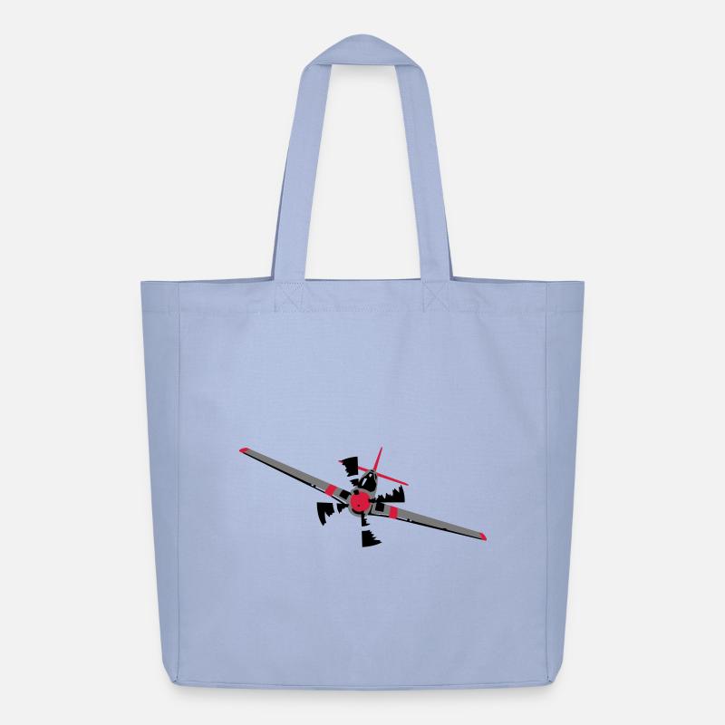 Flugzeug - Midweight recycelter Stoffbeutel von Stanley/Stella - Sky