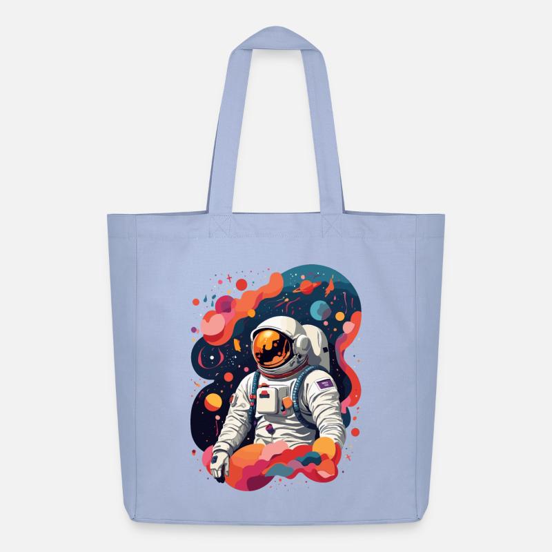 Astronaut - Midweight recycelter Stoffbeutel von Stanley/Stella - Sky