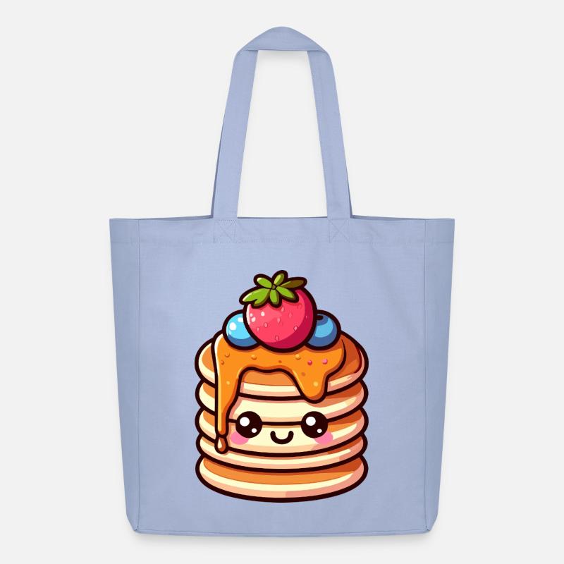 Conception de t-shirt Kawaii Snack Stack - Tote bag Stanley/Stella Midweight recyclé - ciel