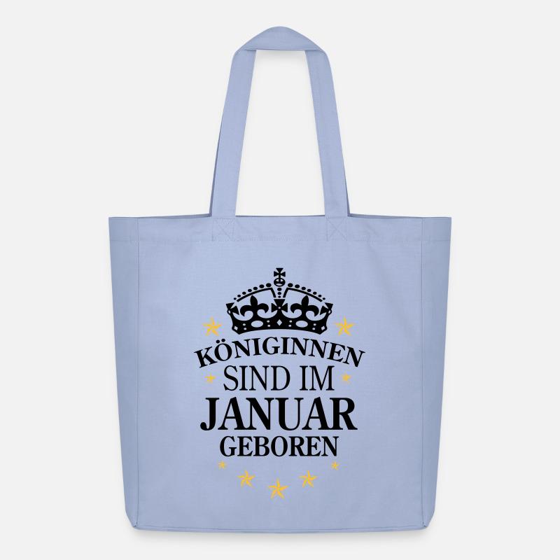 Königinnen Januar - Midweight recycelter Stoffbeutel von Stanley/Stella - Sky