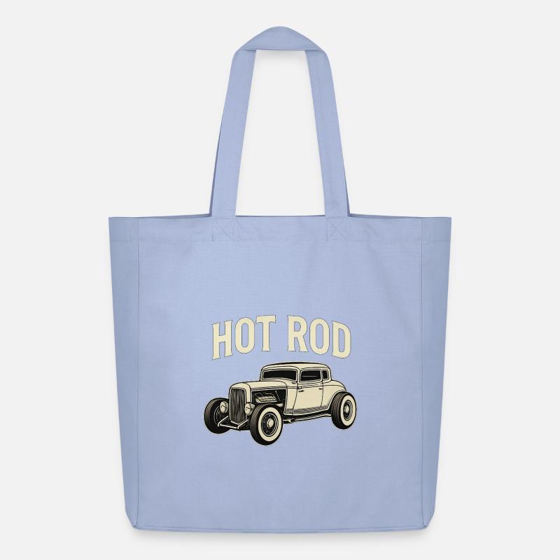 Hot Rod Oldtimer - Midweight recycelter Stoffbeutel von Stanley/Stella - Sky