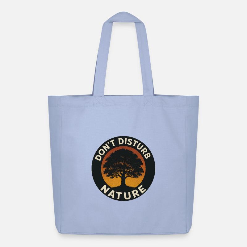 Don’t Disturb Nature – Tree Circle - Midweight recycelter Stoffbeutel von Stanley/Stella - Sky