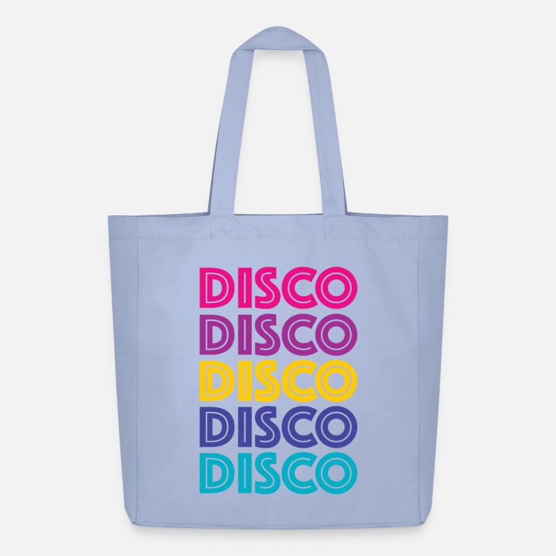 Disco Disco Disco - Midweight recycelter Stoffbeutel von Stanley/Stella - Sky