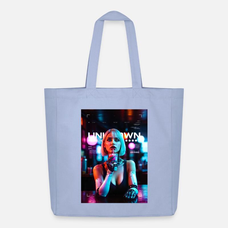 Neon dreams - Midweight recycelter Stoffbeutel von Stanley/Stella - Sky