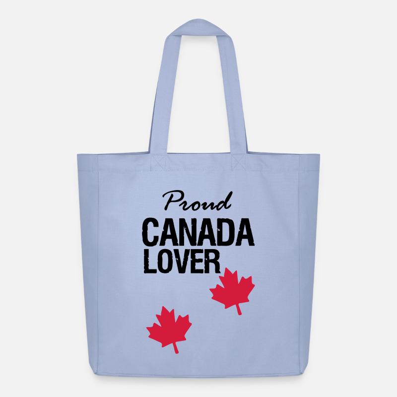 Canada Lover - Midweight Recycled Tote Bag by Stanley/Stella - sky