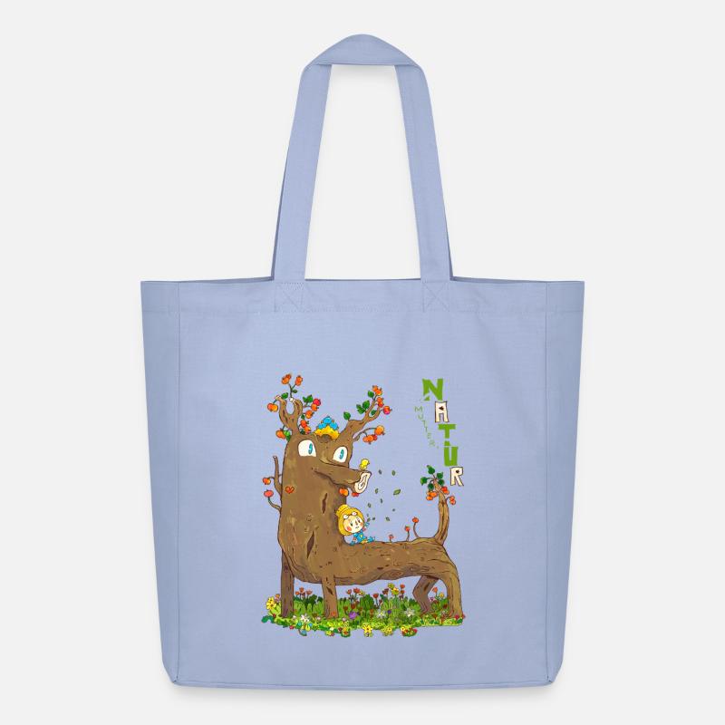 Mutter-Natur - Midweight recycelter Stoffbeutel von Stanley/Stella - Sky