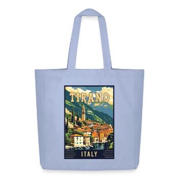 Découvrez le Tirano en Italie Millésime - Tote bag Stanley/Stella Midweight recyclé - ciel - Devant