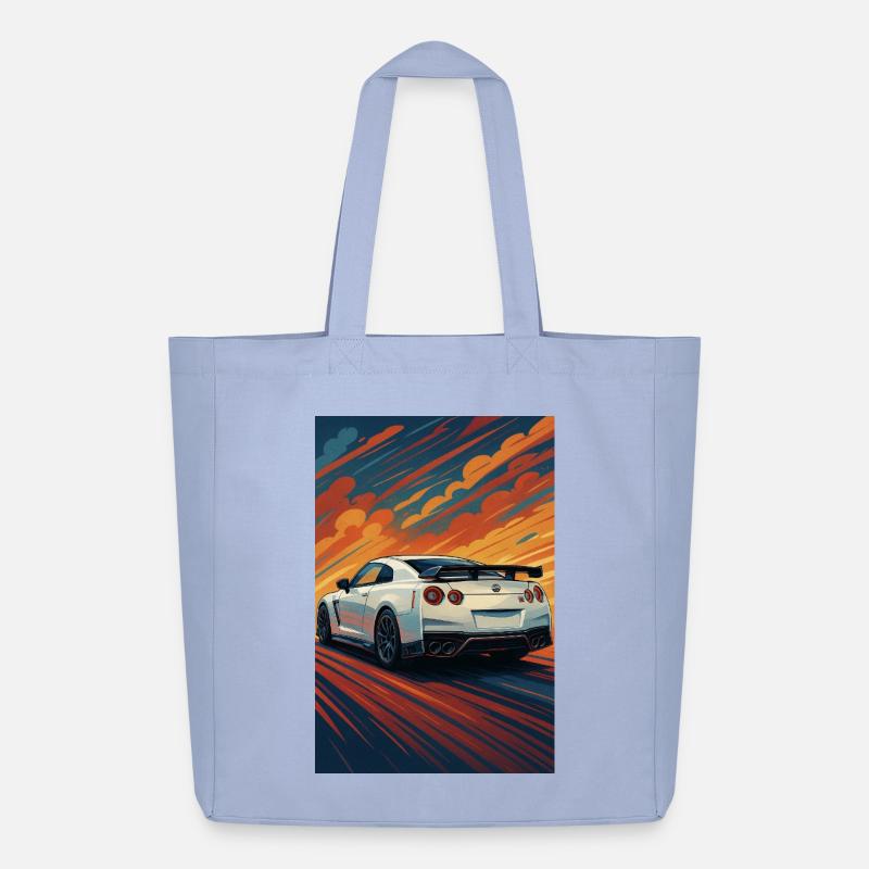 Abendrot GT-R Sprint Artwork - Midweight recycelter Stoffbeutel von Stanley/Stella - Sky