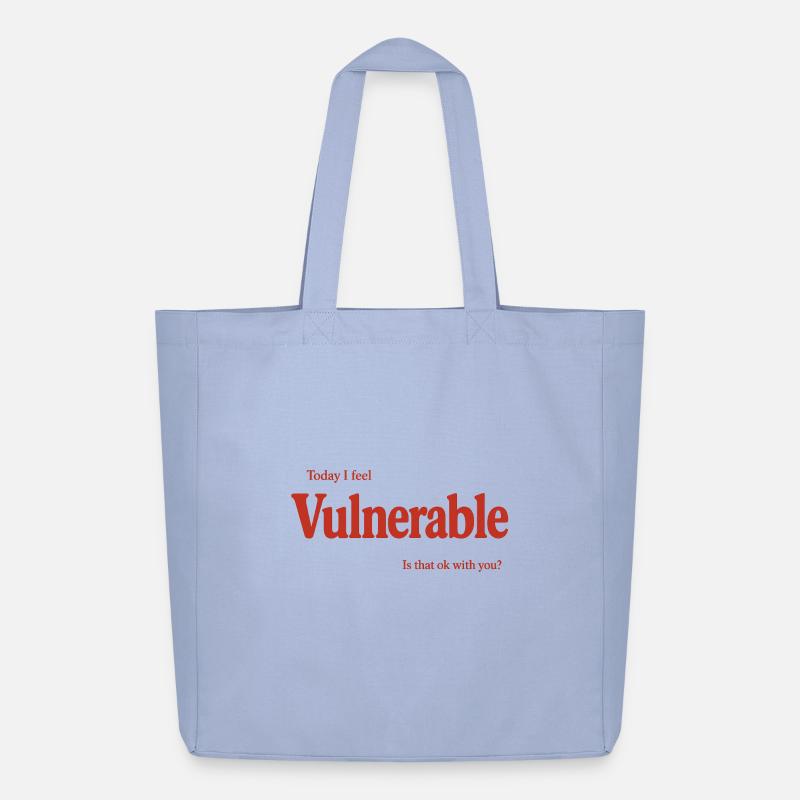 vulnerable_-2- - Midweight recycelter Stoffbeutel von Stanley/Stella - Sky
