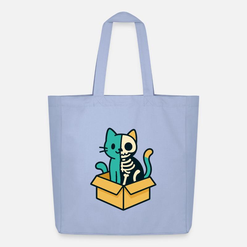 Schrödinger's Katze - Physik Design - Midweight recycelter Stoffbeutel von Stanley/Stella - Sky