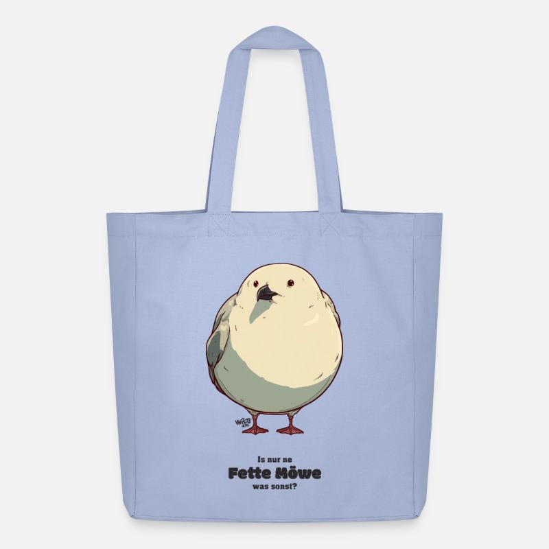 Grosse mouette - Tote bag Stanley/Stella Midweight recyclé - ciel