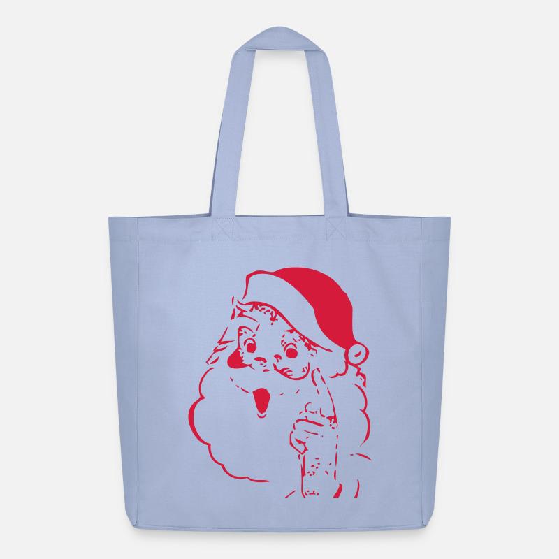 Weihnachtsmann - Midweight recycelter Stoffbeutel von Stanley/Stella - Sky