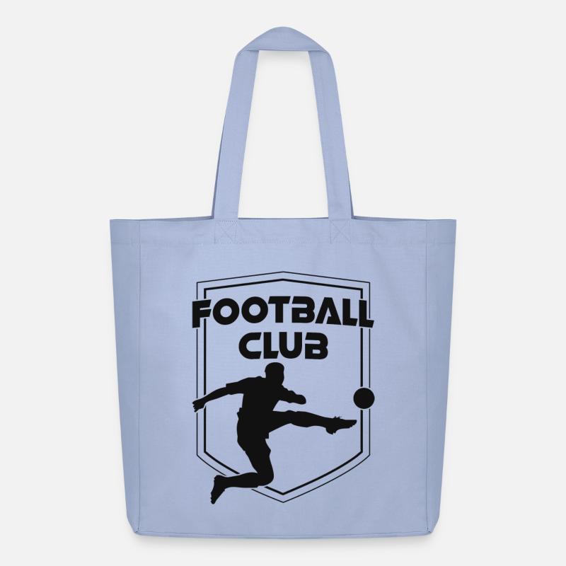 FC Wappen Schwarz - Midweight recycelter Stoffbeutel von Stanley/Stella - Sky