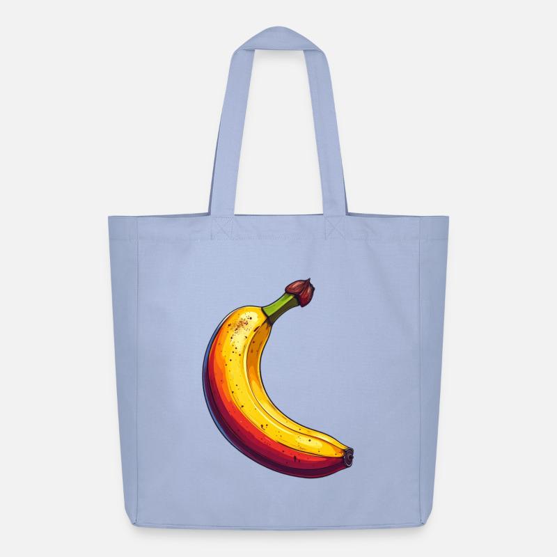 Banane - Midweight recycelter Stoffbeutel von Stanley/Stella - Sky