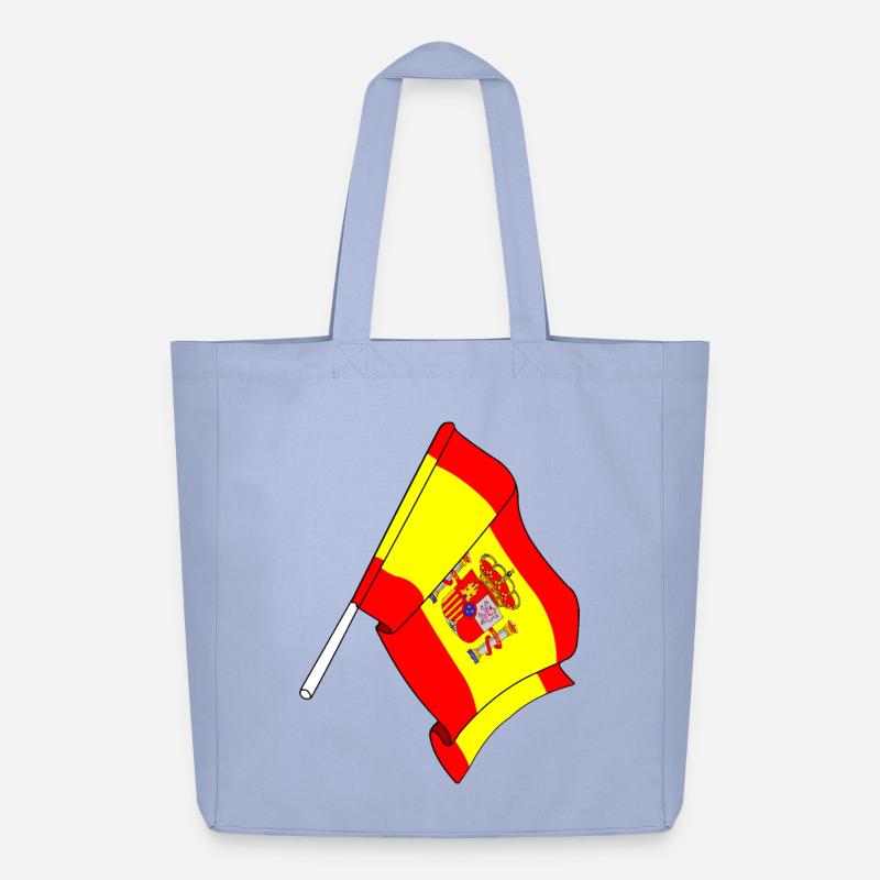 Flagge von Spanien - Midweight recycelter Stoffbeutel von Stanley/Stella - Sky